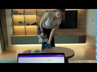 this maid will do anything to keep her job.