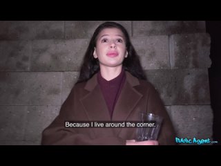 publicagent - asandra dewy - the lonely party girl teen
